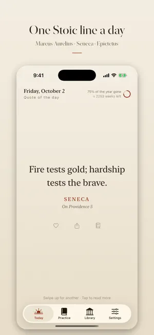 Meditations: Stoic Quotes screenshot 1