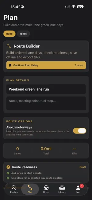 TrailUK iPhone screenshot 2