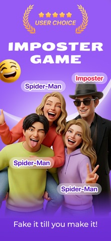 Imposter Game: find lying spy! Screenshot 1 of 4