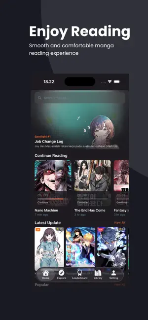 KomikID: Manga Reader iPhone screenshot 1
