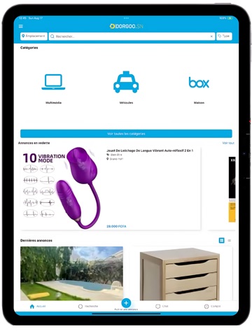 Dorgoo iPad screenshot