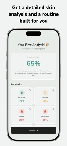 AI Skin Care Scanner: Suitone screenshot