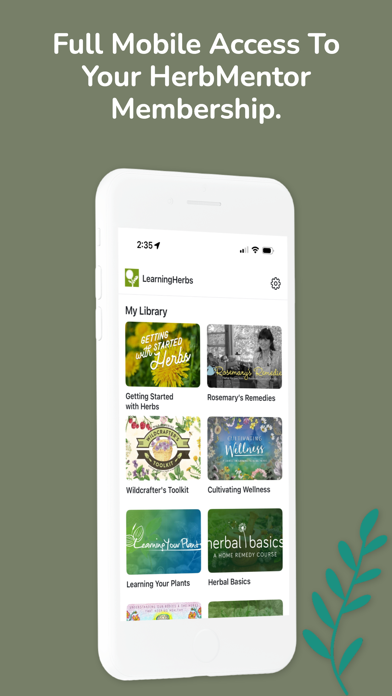 LearningHerbs Screenshot