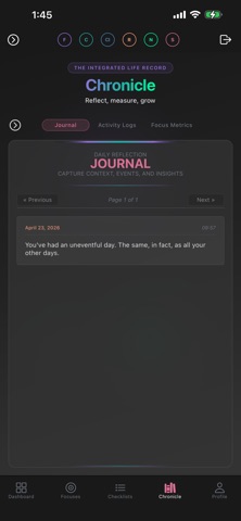Focuser: Intentional Living screenshot