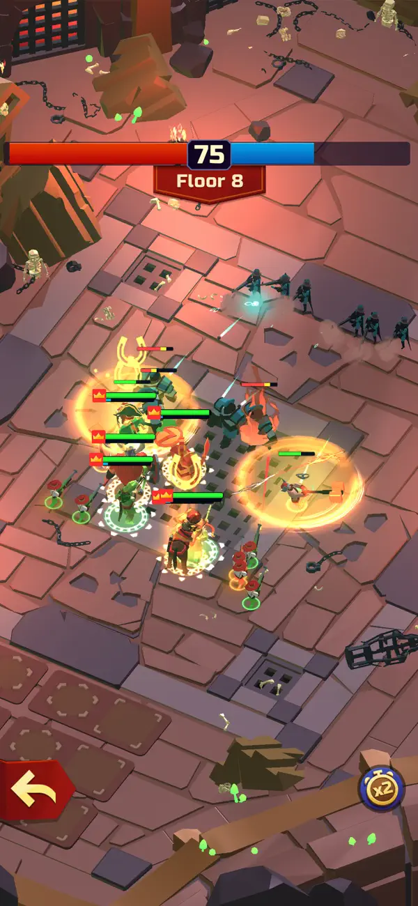 Idle Siege: Army Tycoon Game iOS Mod IPA screenshot 5 - iOS game interface