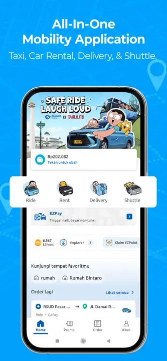 MyBluebird Taxi & Car Rental: Screenshot 3 von 8