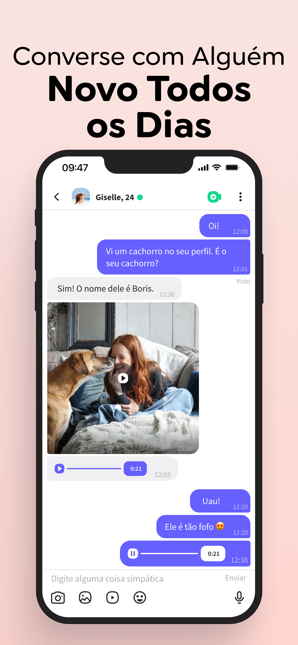 Waplog: App Namoro, Video Chat