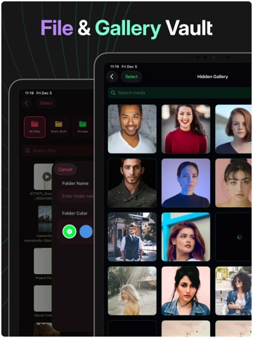 Hide Photos Video Vault - Silo iPad screenshot