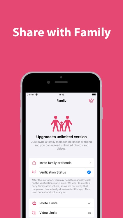 Baby Photo: Family Albums Only screenshot-3