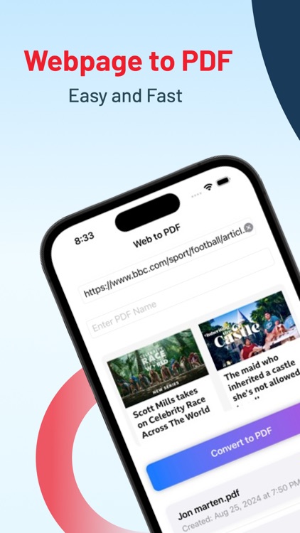 Web to PDF Converter Pro