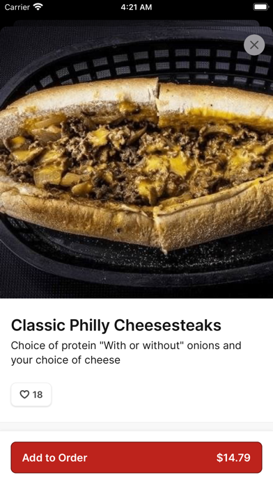 Old School Philly Cheesesteaks Screenshot