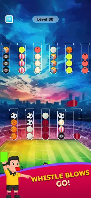 Ball Sort Puzzle Sports Game screenshot 1