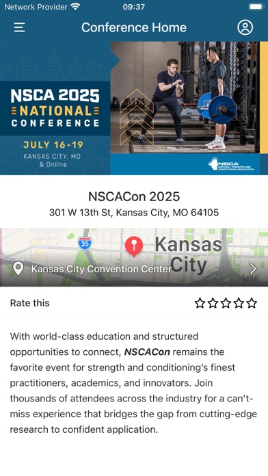 Screenshot #2 pour NSCA EVENTS