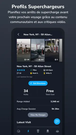 Capture d'écran de TezLab - For Tesla/Rivian sur iPhone 9
