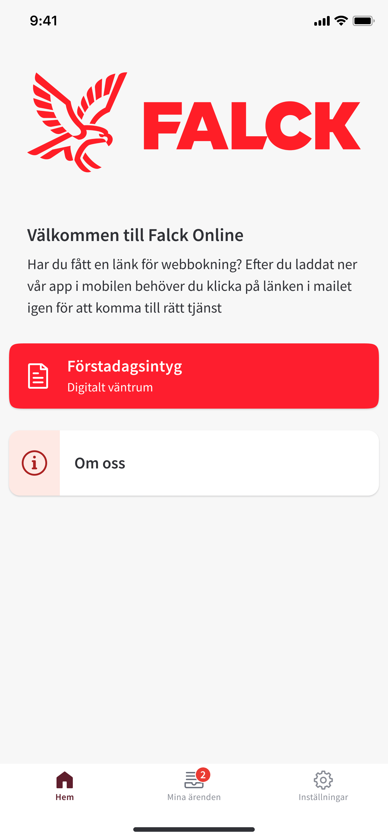 Falck Online