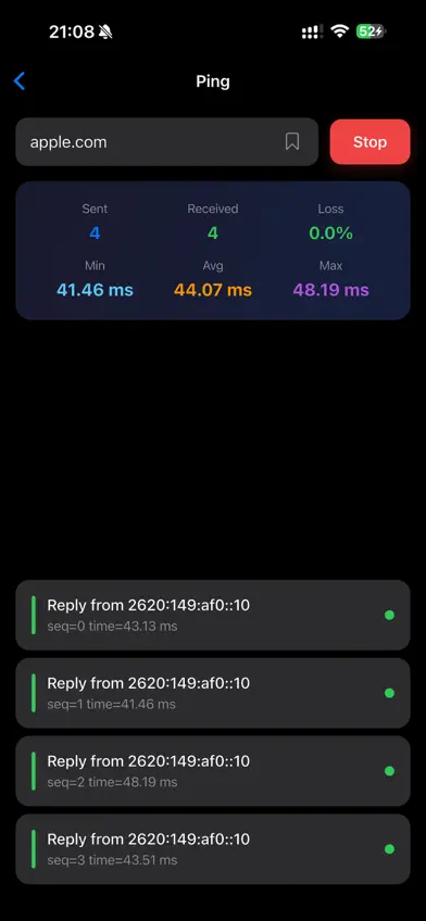 NetLens - Network Toolkit screenshot 2