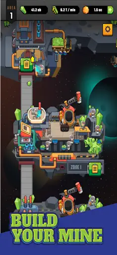 Space Miner - Idle Tycoon - Screenshot 1