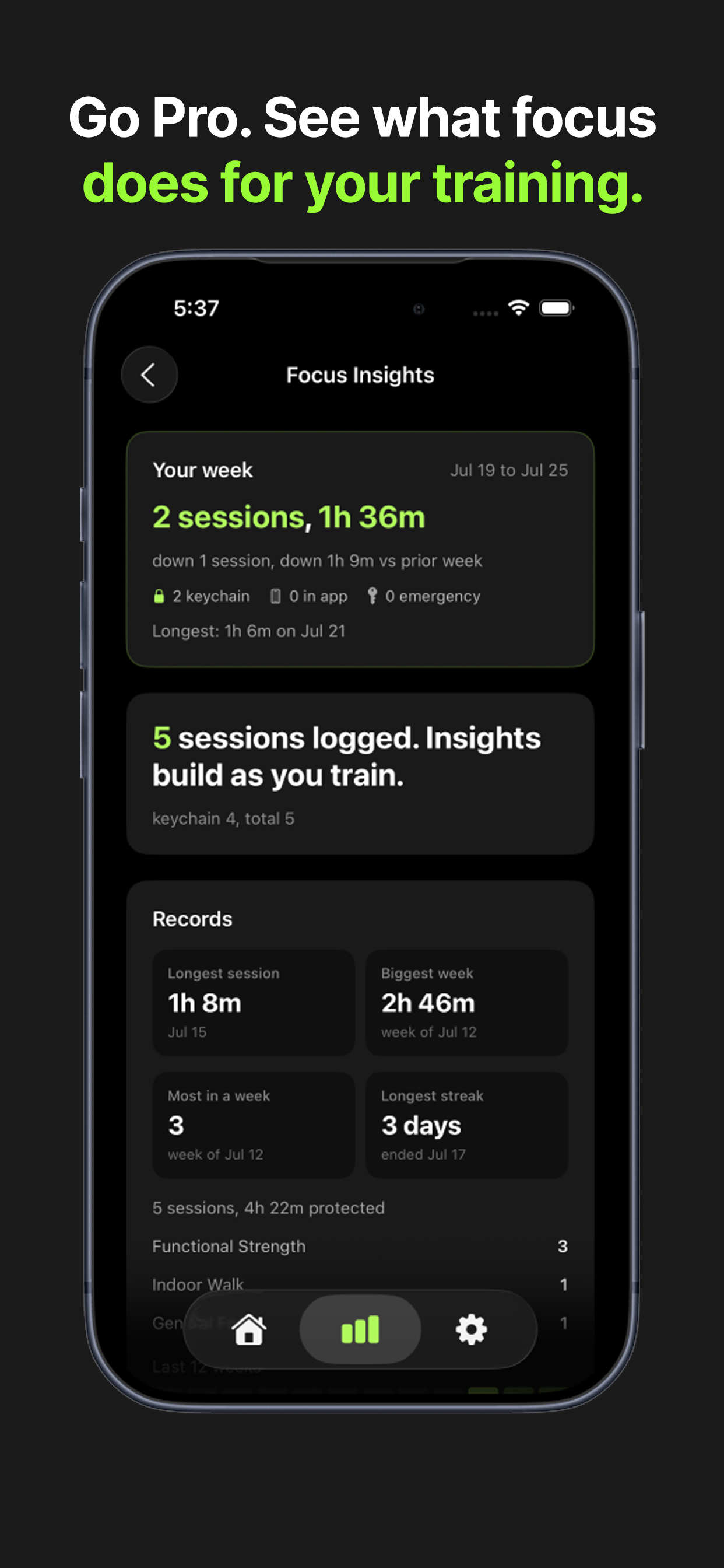 Tap-In: Workout Focus screenshot 6