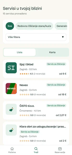 Očisti screenshot 2