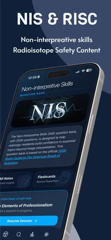 Radiology Core QBank: NIS RISC screenshot 2 of 10
