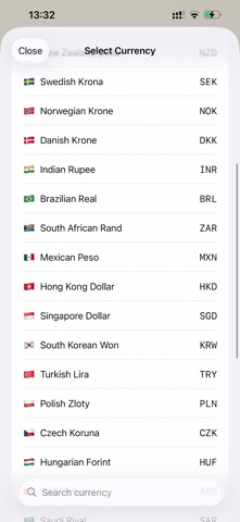 Currency Converter Premium Screenshot 4 of 8