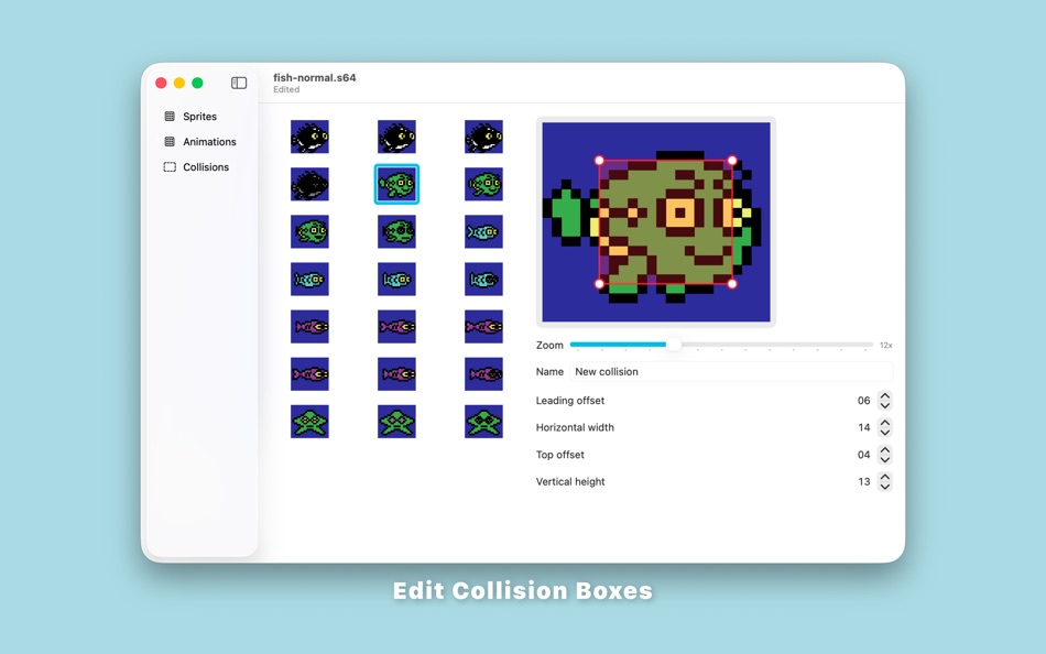 #7. Sprite 64 (macOS) di: Design Chaos Pty Ltd