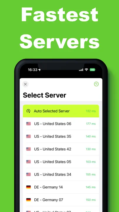 ZenVPN - Free Super Fast VPN iPhone Ekran Görüntüsü 1