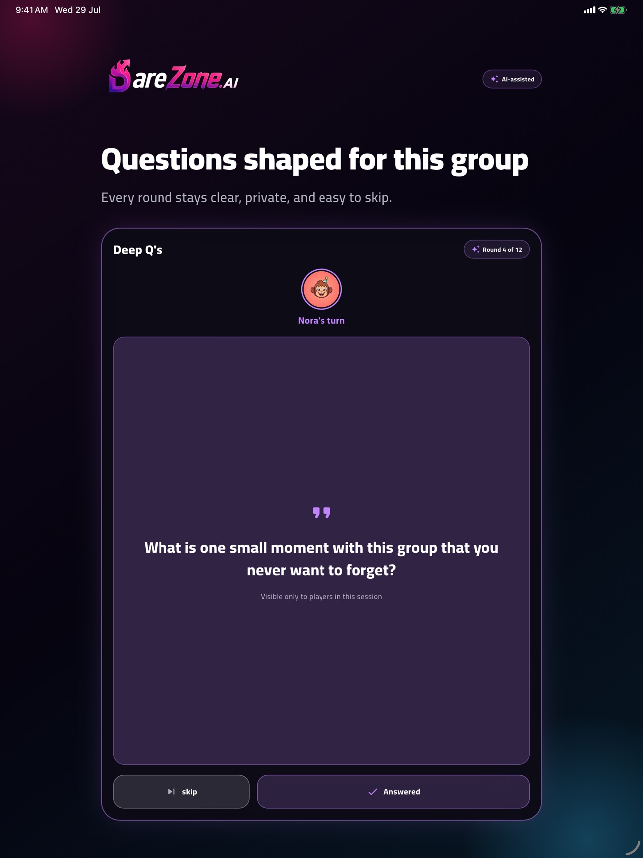 Screenshot 11 of DareZone.AI