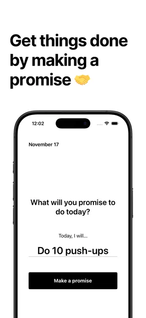 PromiseMe: Build Discipline screenshot 1