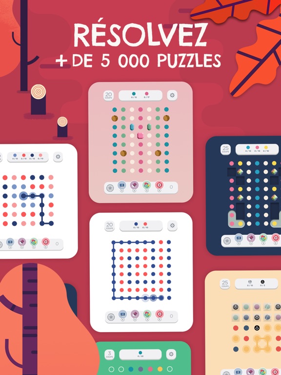 Screenshot #6 pour Two Dots : jeu de puzzle