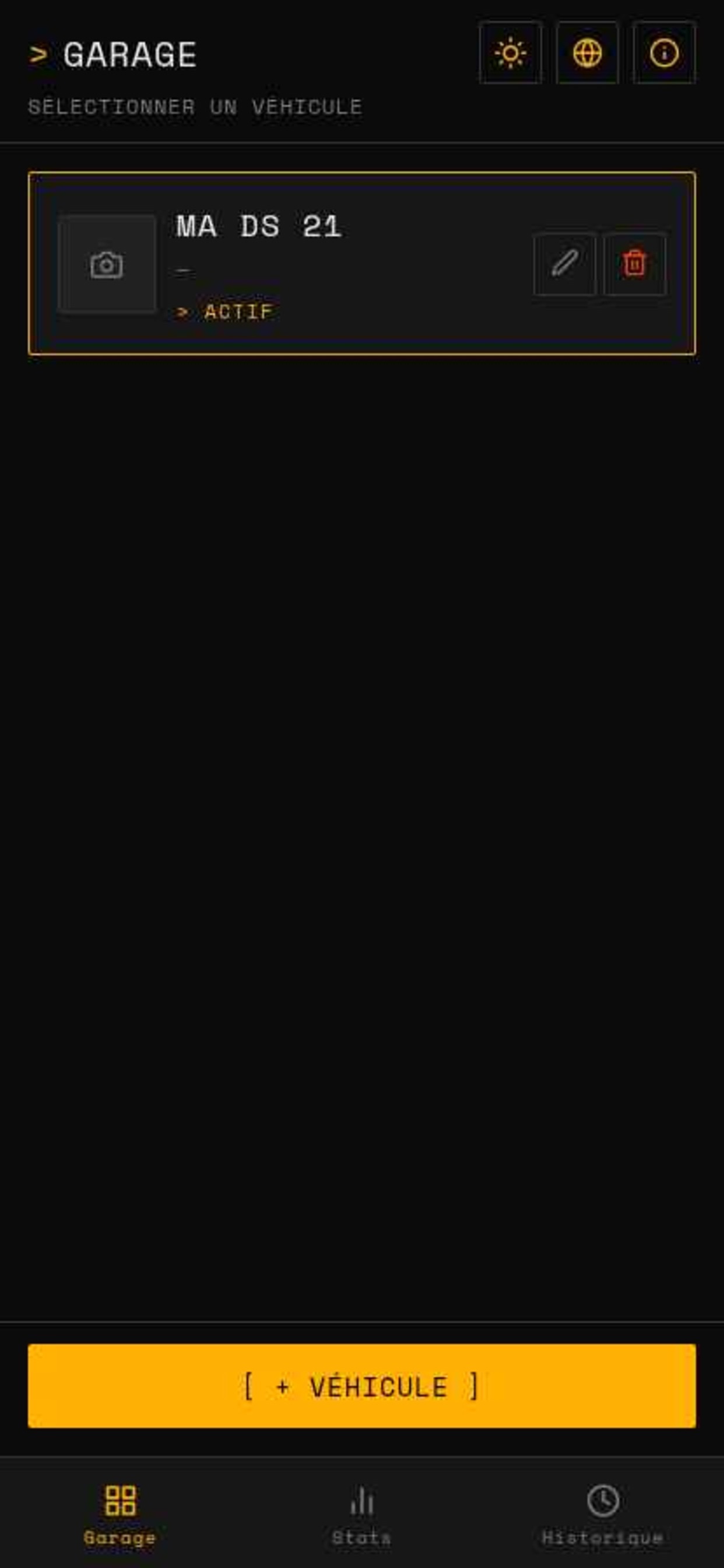 Screenshot 2 of Fuel Log - Suivi Carburant