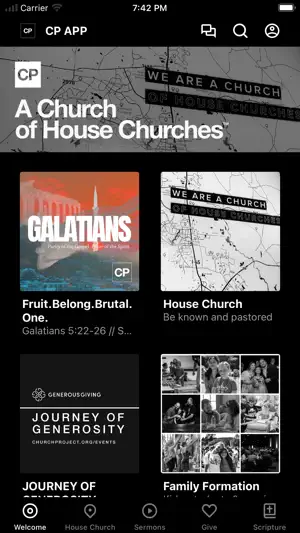 Church Project screenshot 1
