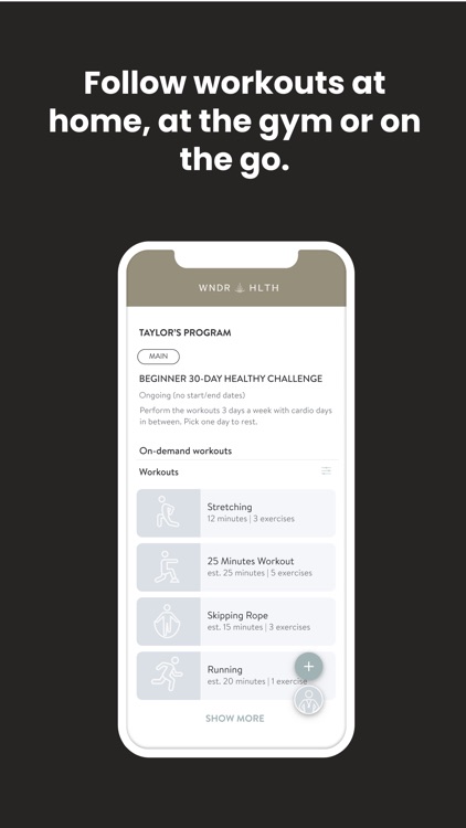 WndrHLTH Fitness screenshot-4