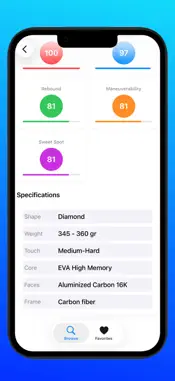 Padel Rackets screenshot 4