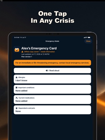 App screenshot