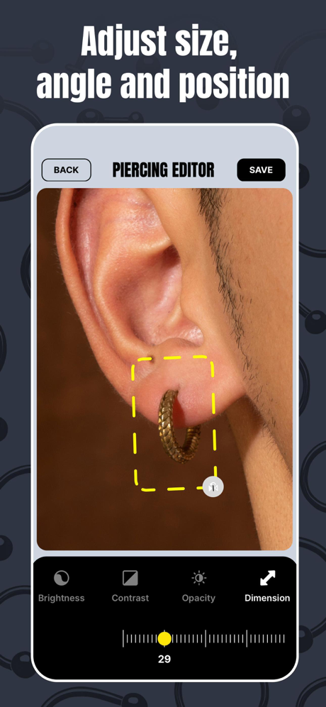 Piercing Photo Editor FX-pics screenshot 2