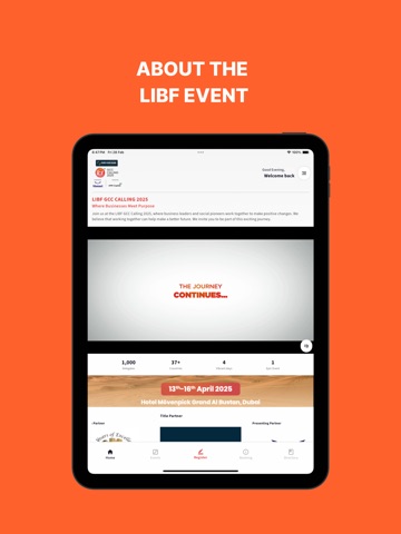 LIBF iPad screenshot