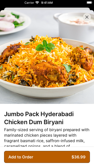 Annapurna To Go iPhone screenshot 4 - Food & Drink app