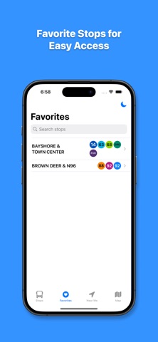 Milwaukee Bus: MCTS Tracker screenshot