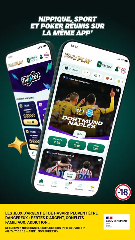 PMU PLAY - Turf, Sport & Poker screenshot 2 of 9