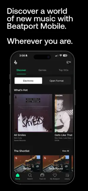 Beatport: Music for DJs App screenshot 1