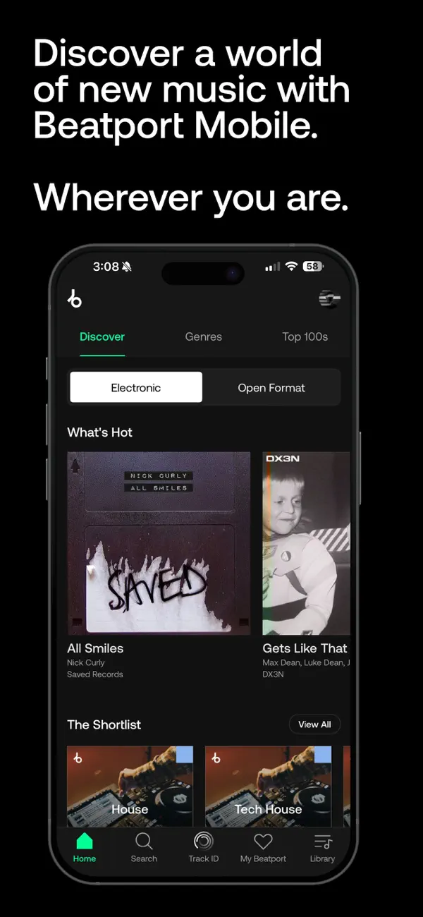Screenshot #1 pour Beatport: Music for DJs App