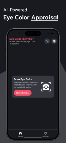 Eye Color Identifier - ECI iPhone screenshot