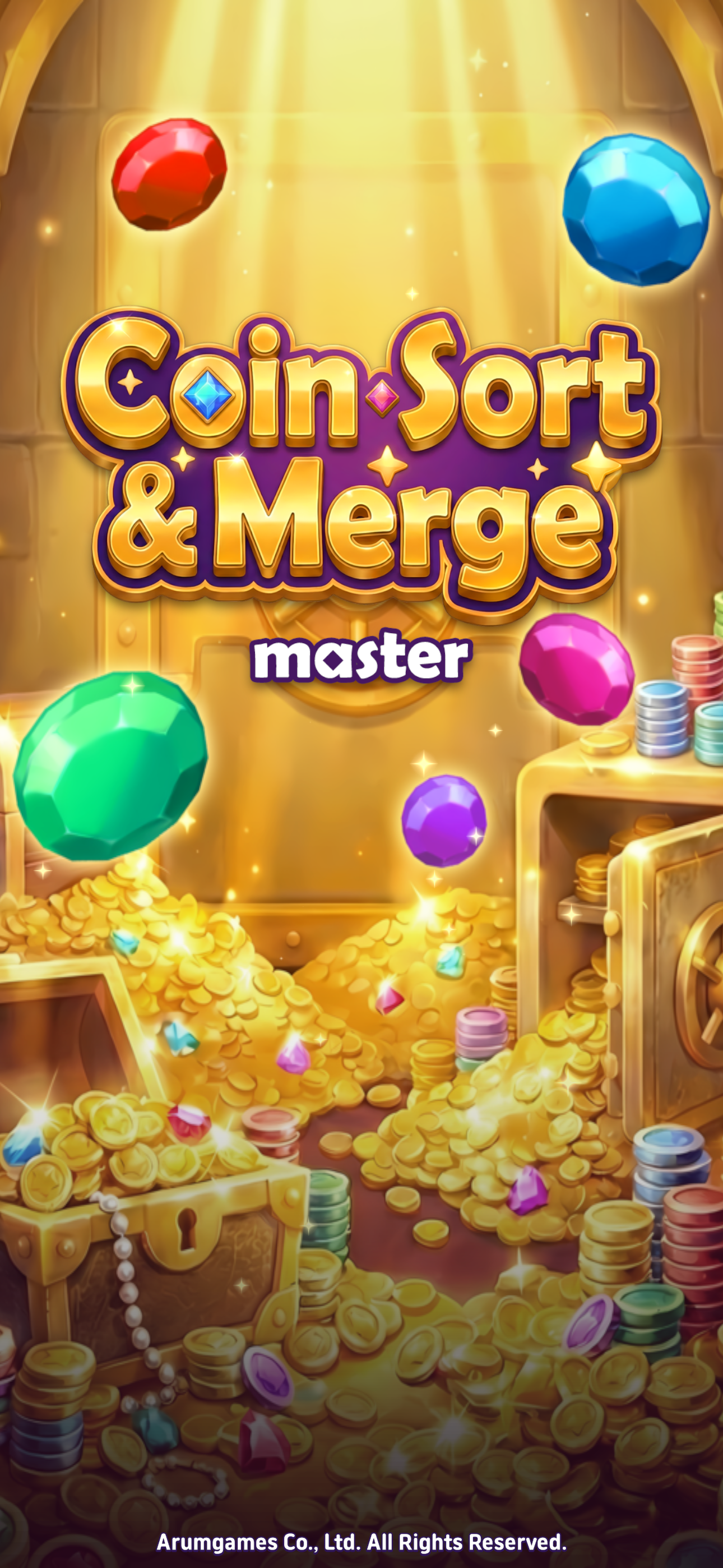 Coin sort&Merge Master screenshot 1