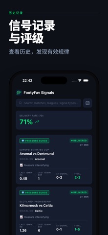 FootyFav Signals screenshot