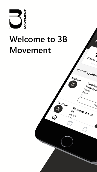3B Movement iPhone screenshot 1 - Health & Fitness app