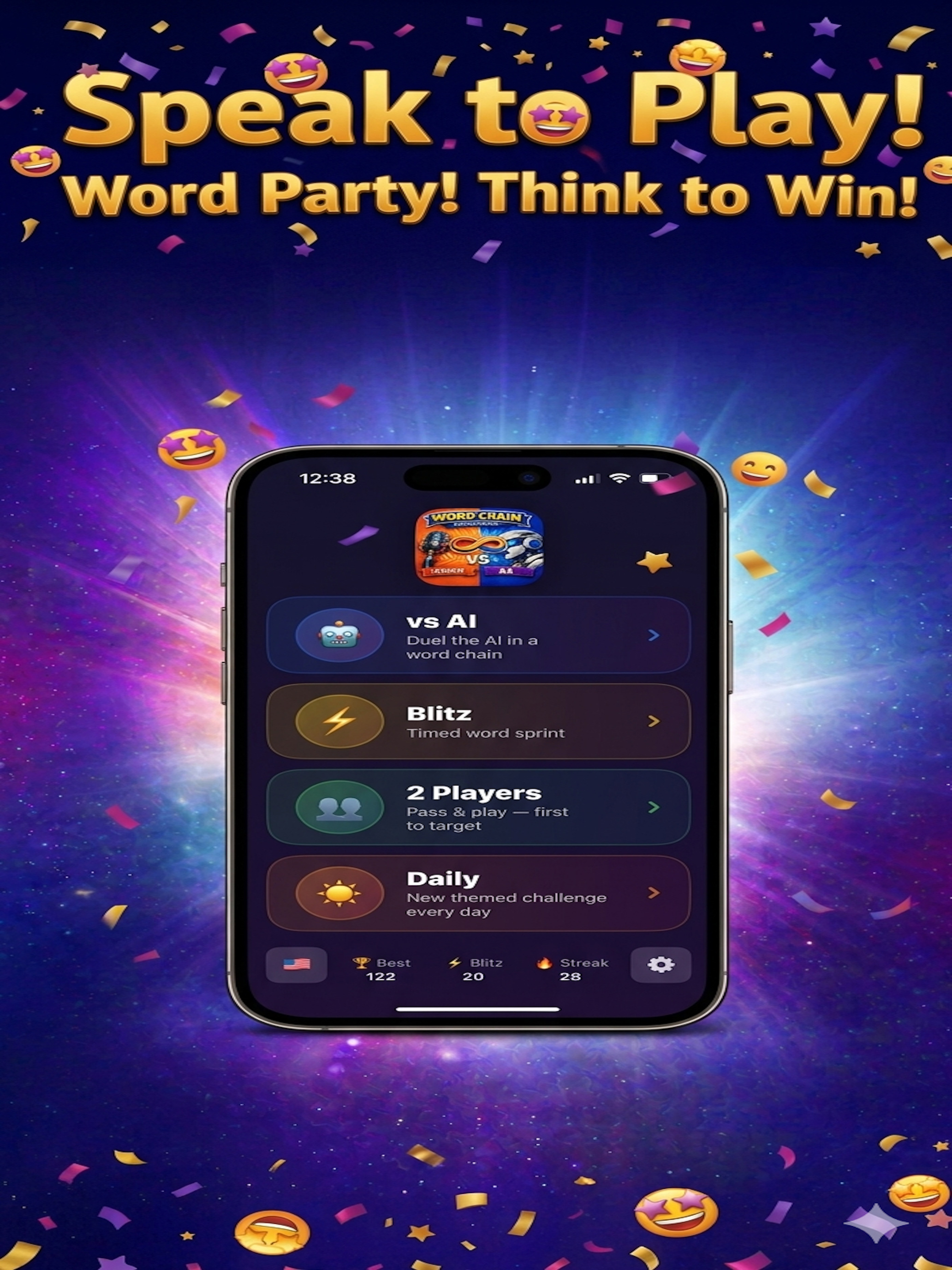 Word Chain: Voice First screenshot 12