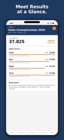 MeetVault Score Tracker screenshot