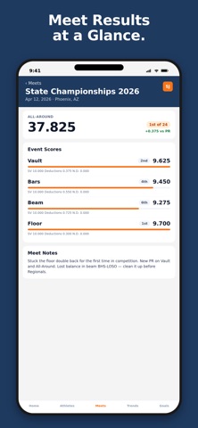 MeetVault Score Tracker Screenshot 7 of 9