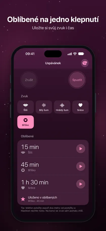 Screenshot 4 di 5 di Uspávánek